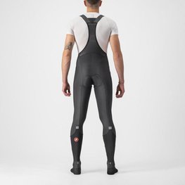 CASTELLI Lange Fahrradhose mit Trägern - SEMIFREDDO - Schwarz