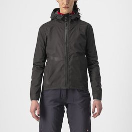 CASTELLI wasserfeste Jacke - TRAIL ENDURANCE GT - Schwarz