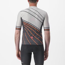 CASTELLI Kurzarm Fahrradtrikot - SPEED STRADA - Grau