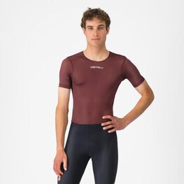 CASTELLI Kurzarm Fahrrad-Shirt - PRO MESH 2.0 - bordeaux