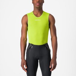 CASTELLI Ärmelloses Fahrrad-Shirt - PRO MESH 2.0 - Gelb