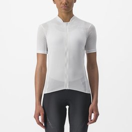 CASTELLI Kurzarm Fahrradtrikot - ANIMA - Weiß