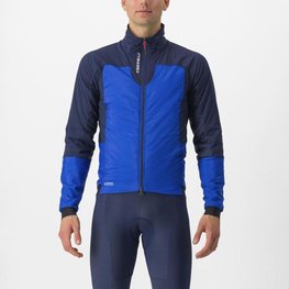 CASTELLI Fahrrad-Thermojacke - FLY TERMAL - Blau