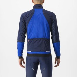 CASTELLI Fahrrad-Thermojacke - FLY TERMAL - Blau