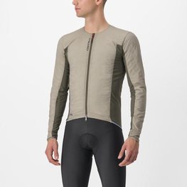 CASTELLI Fahrrad-Thermojacke - FLY JACK-SEY - Beige