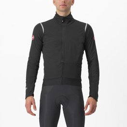 CASTELLI Fahrrad-Thermojacke - ALPHA DOPPIO RoS - Schwarz