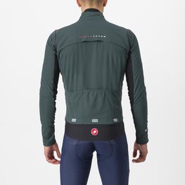 CASTELLI Fahrrad-Thermojacke - ALPHA DOPPIO RoS - Grün