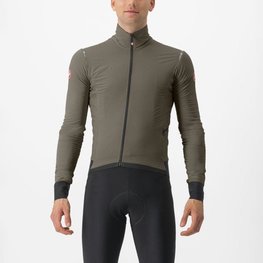 CASTELLI Fahrrad-Thermojacke - ALPHA FLIGHT ROS - Braun
