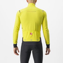 CASTELLI Fahrrad-Thermojacke - ALPHA FLIGHT ROS - Gelb