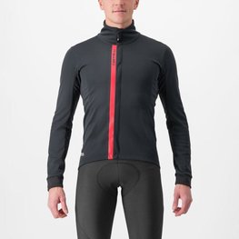 CASTELLI Fahrrad-Thermojacke - ENTRATA - Schwarz