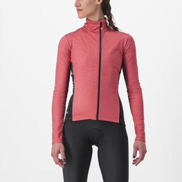 CASTELLI Fahrrad-Thermojacke - TRANSITION 2 W - Rot