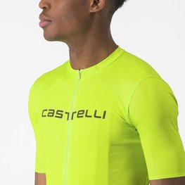 CASTELLI Kurzarm Fahrradtrikot - PROLOGO LITE - Gelb