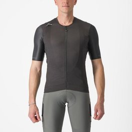 CASTELLI Kurzarm Fahrradtrikot - UNLIMITED PRO - Anthrazit