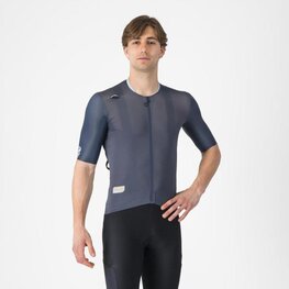 CASTELLI Kurzarm Fahrradtrikot - UNLIMITED PRO - Blau