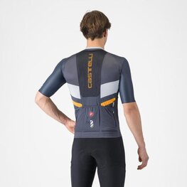 CASTELLI Kurzarm Fahrradtrikot - UNLIMITED PRO - Blau