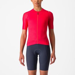 CASTELLI Kurzarm Fahrradtrikot - ESPRESSO W - Rot