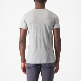 CASTELLI Kurzarm Fahrrad-Shirt - CLASSICO - Grau