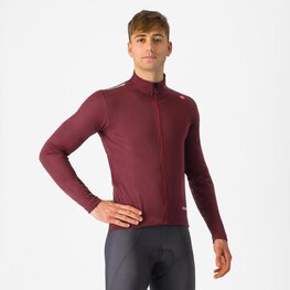CASTELLI Fahrrad-Thermojacke - ESPRESSO AIR - bordeaux