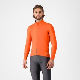 CASTELLI Fahrrad-Thermojacke - PERFETTO AIR - Orange