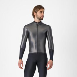 CASTELLI wasserfeste Jacke - GABRA R LS - Schwarz