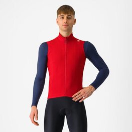 CASTELLI Fahrradweste - ESPRESSO VEST - Rot