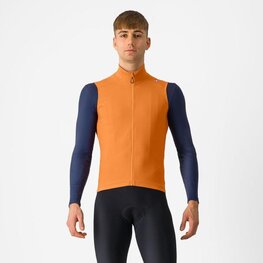 CASTELLI Fahrradweste - ESPRESSO VEST - Orange