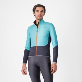 CASTELLI Fahrrad-Thermojacke - UNLIMITED - Hellblau