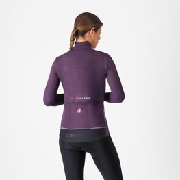 CASTELLI Fahrrad-Thermojacke - PERFETTO AIR W - Lila