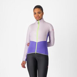 CASTELLI Fahrrad-Thermojacke - UNLIMITED W - Rosa/Lila