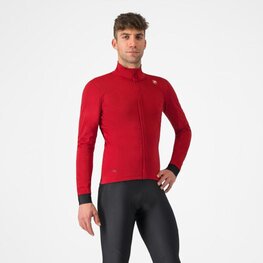 CASTELLI Fahrrad-Thermojacke - SALTO - Rot