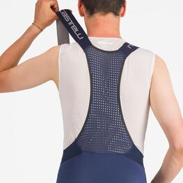 CASTELLI Kurze Fahrradhose mit Trägern - PREMIO EVO - Blau