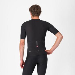 CASTELLI Kurzarm Fahrradtrikot - PREMIO EVO - Schwarz