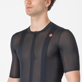 CASTELLI Kurzarm Fahrradtrikot - A/C - Schwarz