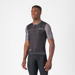CASTELLI Kurzarm Fahrradtrikot - UNLIMITED ENDURANCE 2 - Schwarz