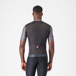 CASTELLI Kurzarm Fahrradtrikot - UNLIMITED ENDURANCE 2 - Schwarz