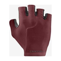 CASTELLI Fingerlose Fahrradhandschuhe - PREMIO EVO - bordeaux