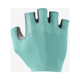 CASTELLI Fingerlose Fahrradhandschuhe - ESPRESSO - Hellblau