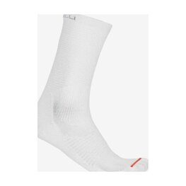 CASTELLI Klassische Fahrradsocken - A/C 18 - Weiß