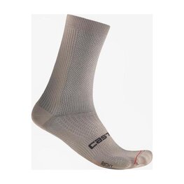 CASTELLI Klassische Fahrradsocken - ESPRESSO 18 - Grau