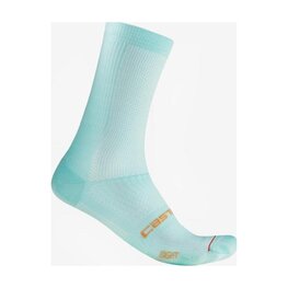 CASTELLI Klassische Fahrradsocken - ESPRESSO 18 - Hellblau