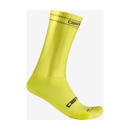 CASTELLI Klassische Fahrradsocken - FAST FEET 3 18 - Gelb