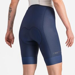 CASTELLI Kurze Fahrradhose mit Trägern - A/C W - Blau