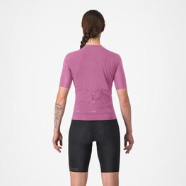 CASTELLI Kurzarm Fahrradtrikot - PREMIO EVO W - Lila