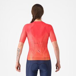 CASTELLI Kurzarm Fahrradtrikot - A/C W - Rot