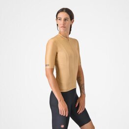 CASTELLI Kurzarm Fahrradtrikot - UNLIMITED W - Braun