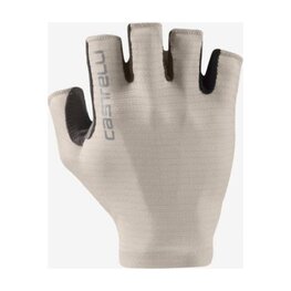 CASTELLI Fingerlose Fahrradhandschuhe - ESPRESSO W - Silber