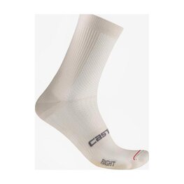 CASTELLI Klassische Fahrradsocken - ESPRESSO 2 W 12 - Silber