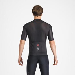 CASTELLI Kurzarm Fahrradtrikot - UNLIMITED ENTRATA 3 - Schwarz