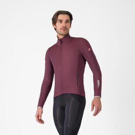 CASTELLI Fahrrad-Thermojacke - ALPHA 150 - bordeaux