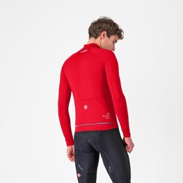 CASTELLI Winddichte Fahrradjacke - DO.DI.CI. - Rot
